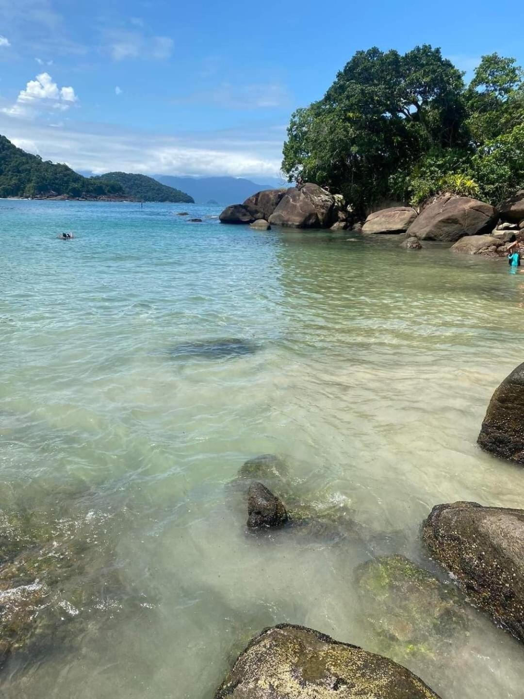 Apartamento Com Ar Cond. Na Praia Grande Ubatuba Dış mekan fotoğraf