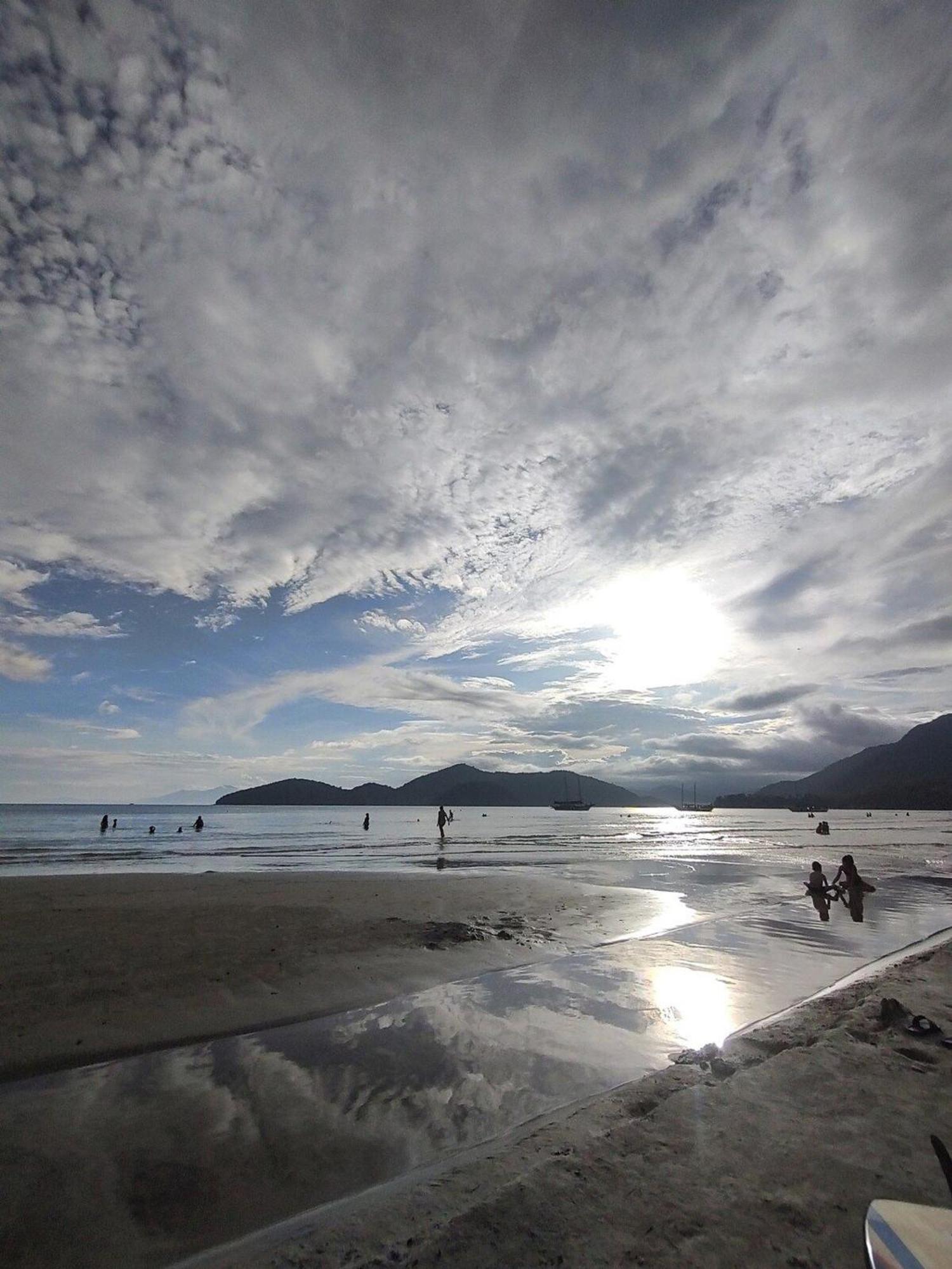 Apartamento Com Ar Cond. Na Praia Grande Ubatuba Dış mekan fotoğraf